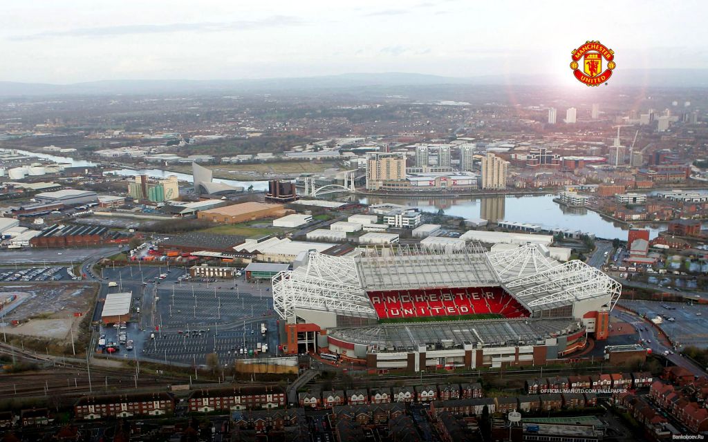 Панорама стадиона Олд Траффорд