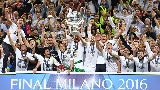 Победитель Лиги чемпионов-2016 - "Реал"
