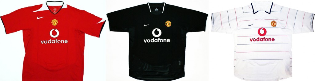 Форма "Манчестер Юнайтед" в сезоне 2004/2005.