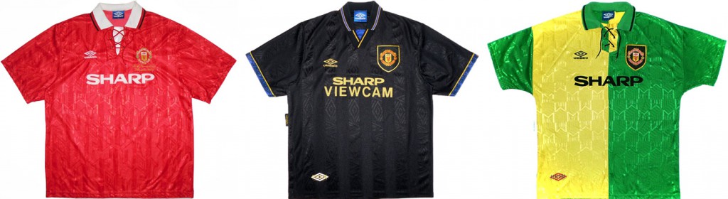 Форма "Манчестер Юнайтед" в сезоне 1993/94.