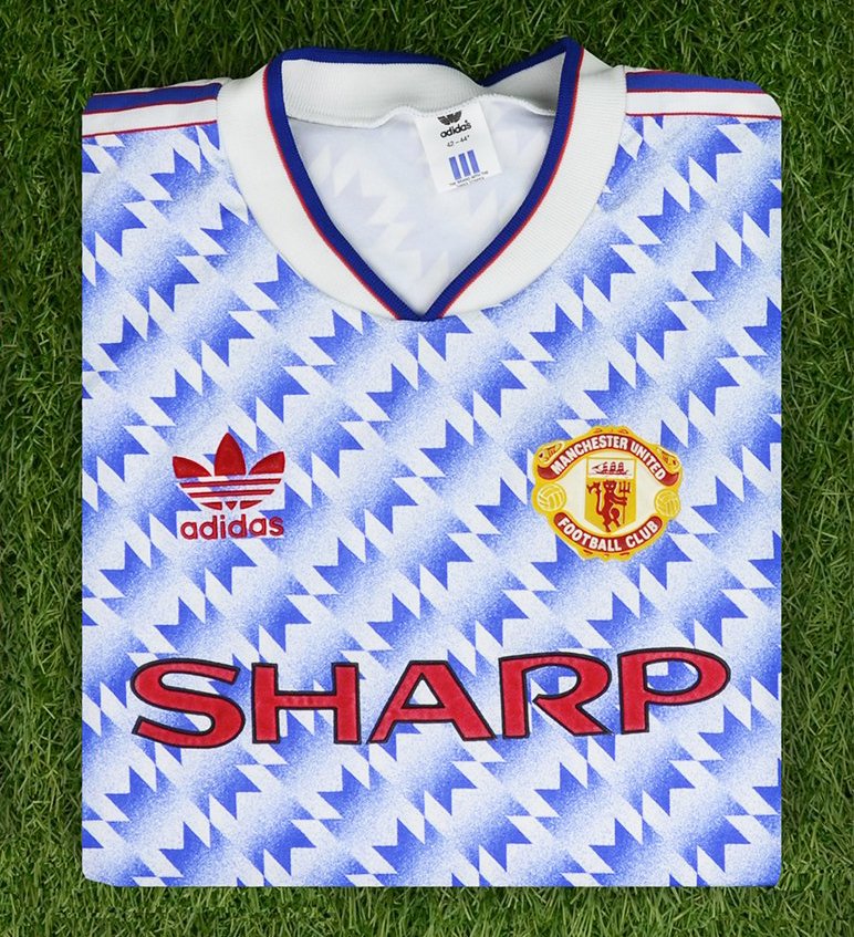 Гостевая форма "Манчестер Юнайтед" 1990-92