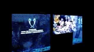 Видеоинсталляция в музее ФК "Реал" Мадрид