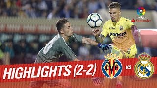 Resumen de Villarreal CF vs Real Madrid (2-2)