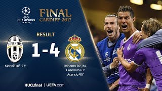 Kemenangan Real Madrid vs Juventus 4 1 Final Liga Champions 2017