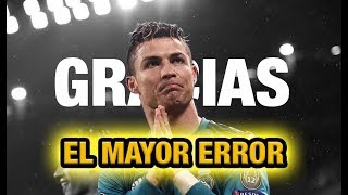 El mayor error en la historia del Real Madrid - oficial Cristiano Ronaldo se va